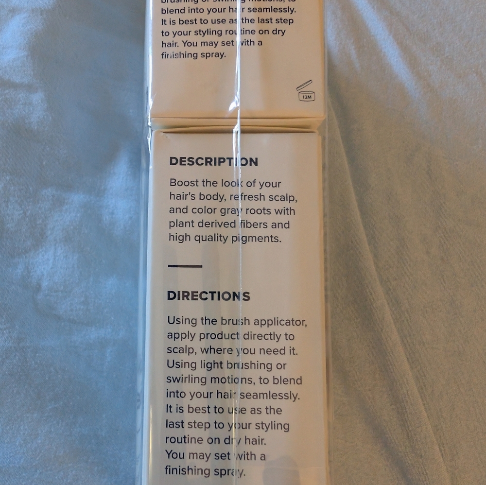 TRUHAIR Color Fibers Root Coverage & Density Booster | Quick-Apply Root Touch Up - Picture 2 of 9